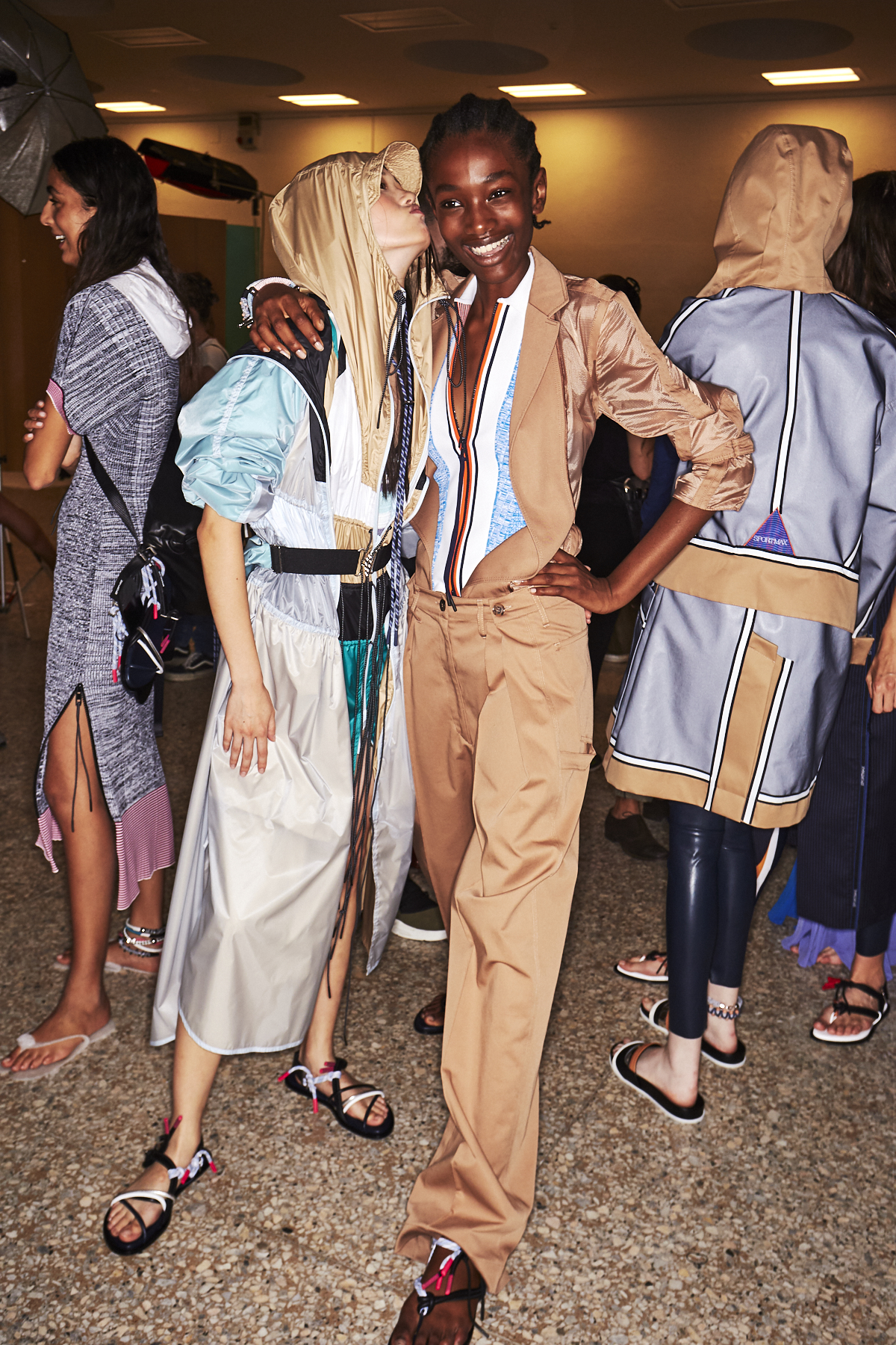 SportMax SS19 Fashion Show Milan Backstage