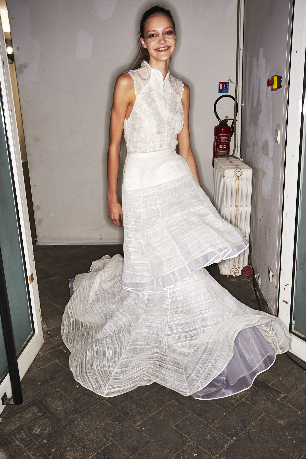 Olivier Theyskens SS19 Fashion Show Paris Backstage