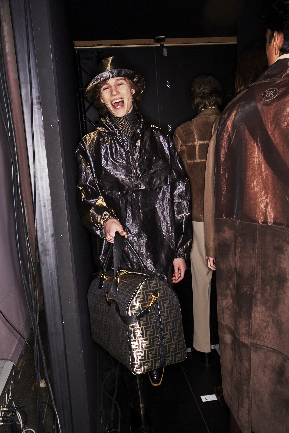 Fendi AW1920 Men Fashion Show Milan Backstage