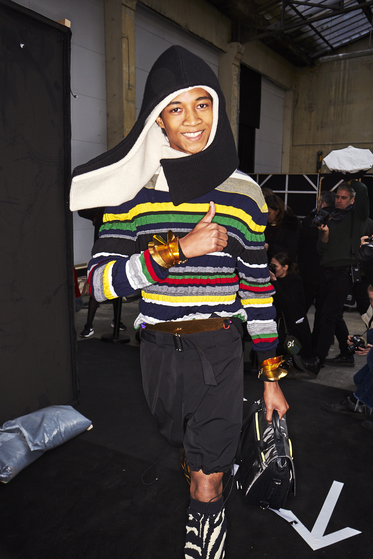 JW Anderson AW19 Men Fashion Show Paris Backstage