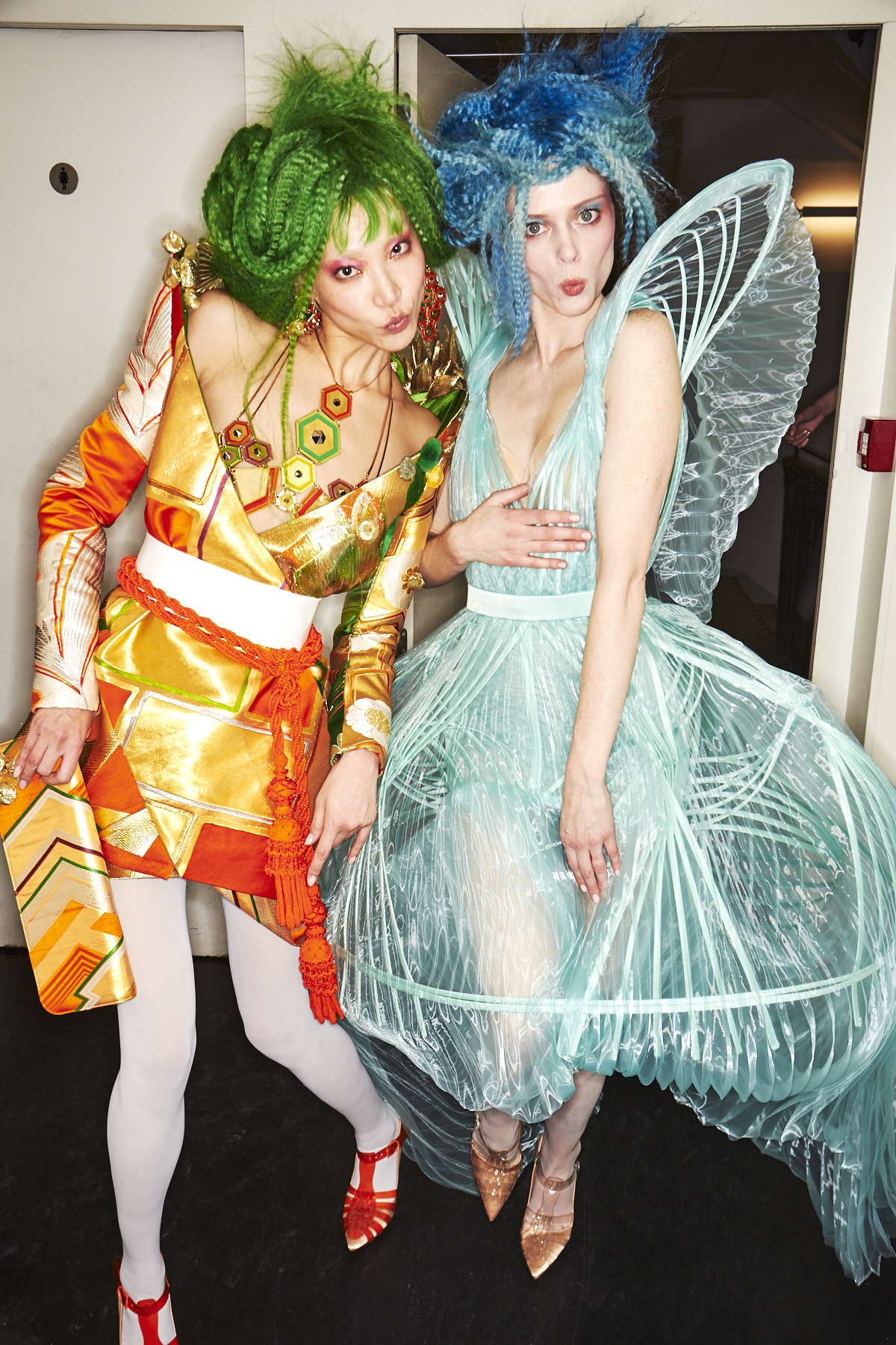 Jean Paul Gaultier SS19 Haute Couture Fashion Show Paris Backstage