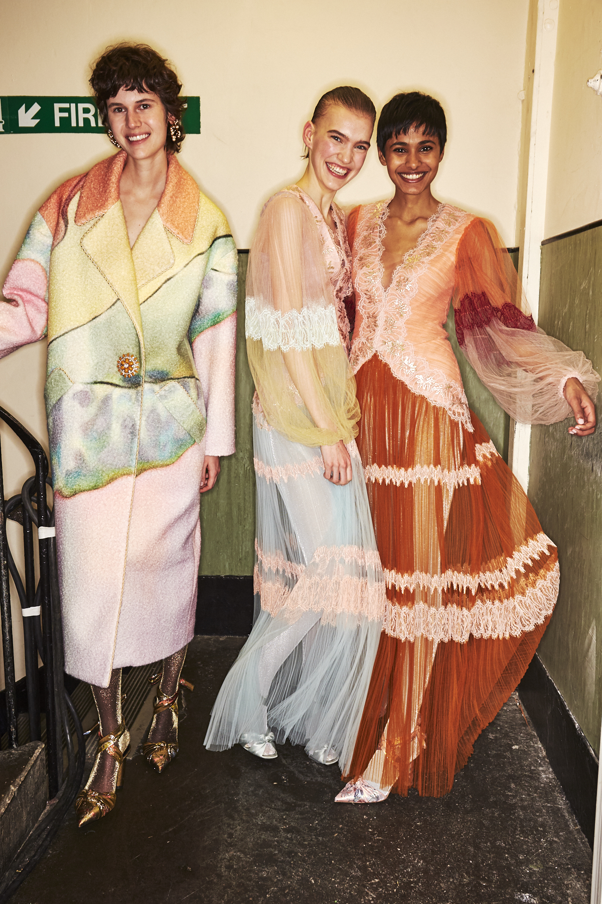 Peter Pilotto AW1920 Fashion Show London Backstage