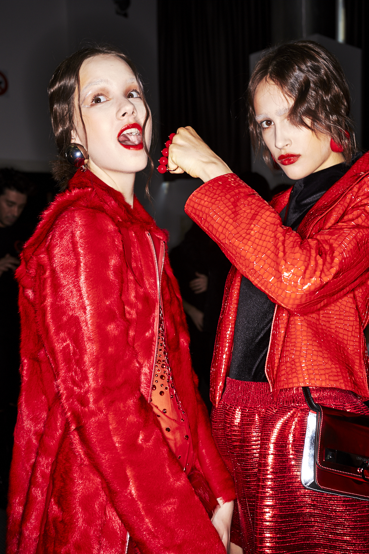 Emporio Armani AW1920 Fashion Show Paris Backstage