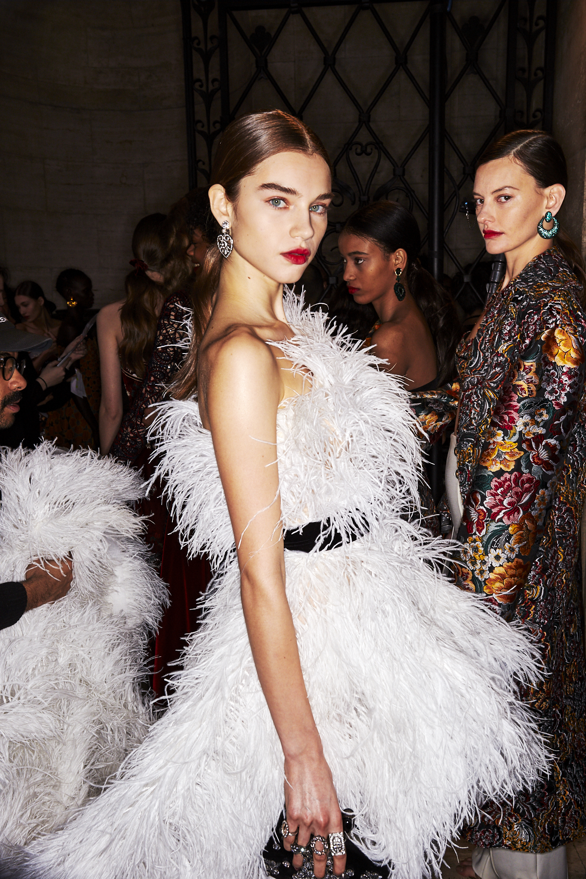 Oscar De La Renta AW1920 Fashion Show New York Backstage