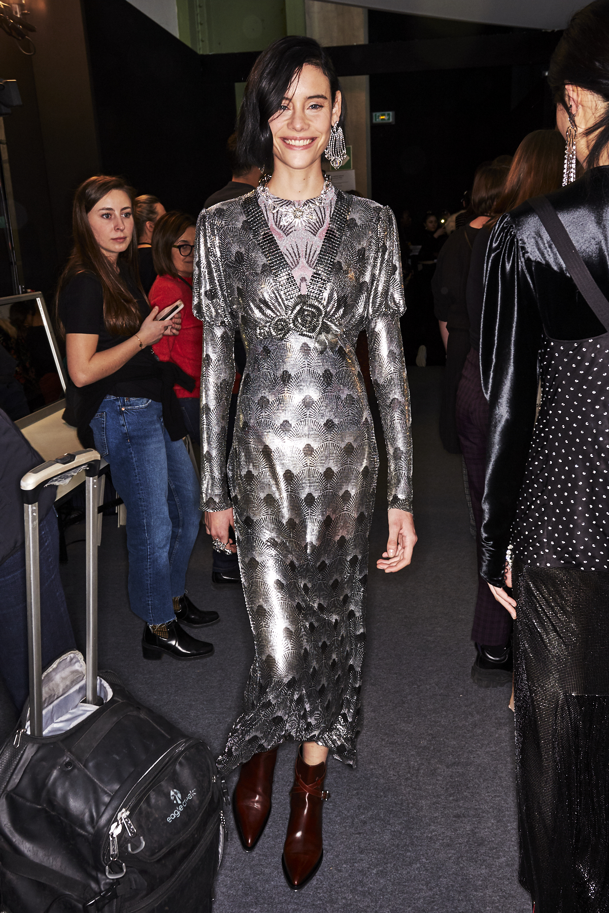 Paco Rabanne AW1920 Fashion Show Paris Backstage