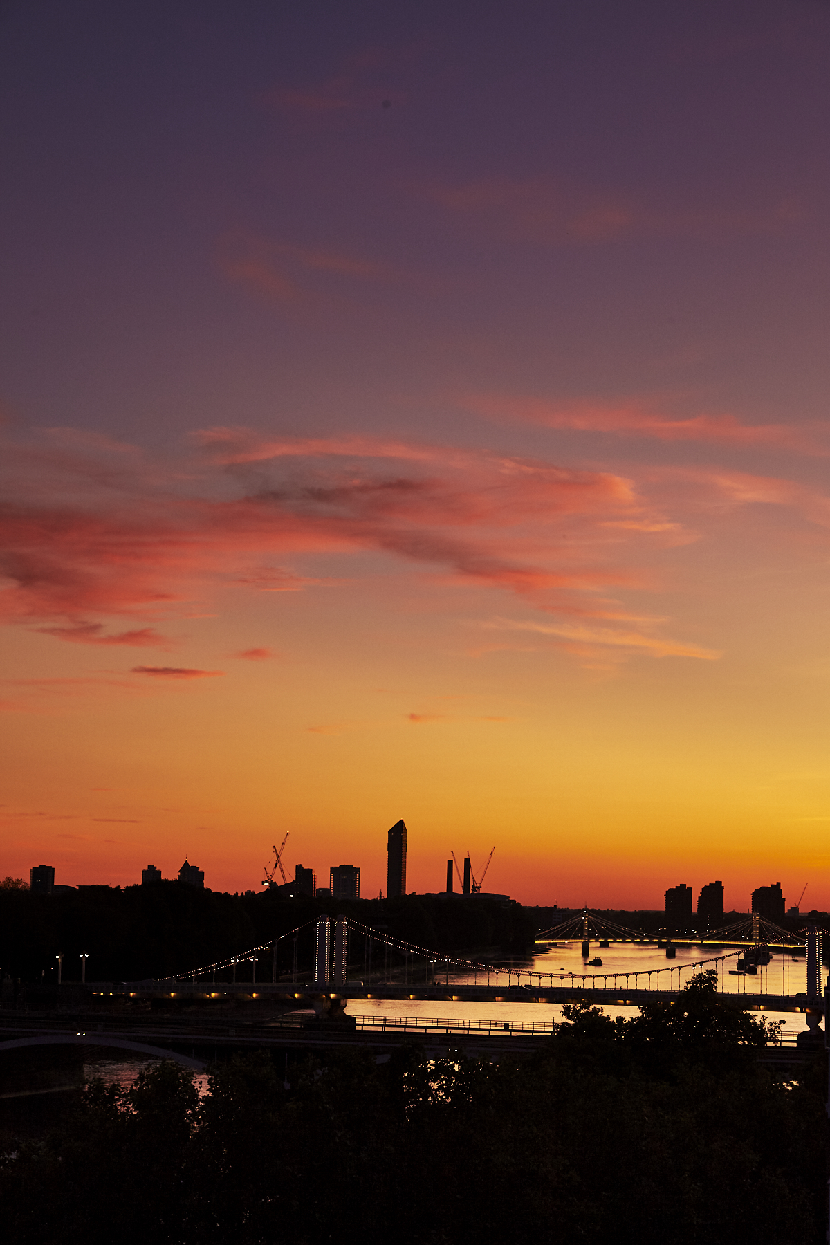 Battersea, London Sunset