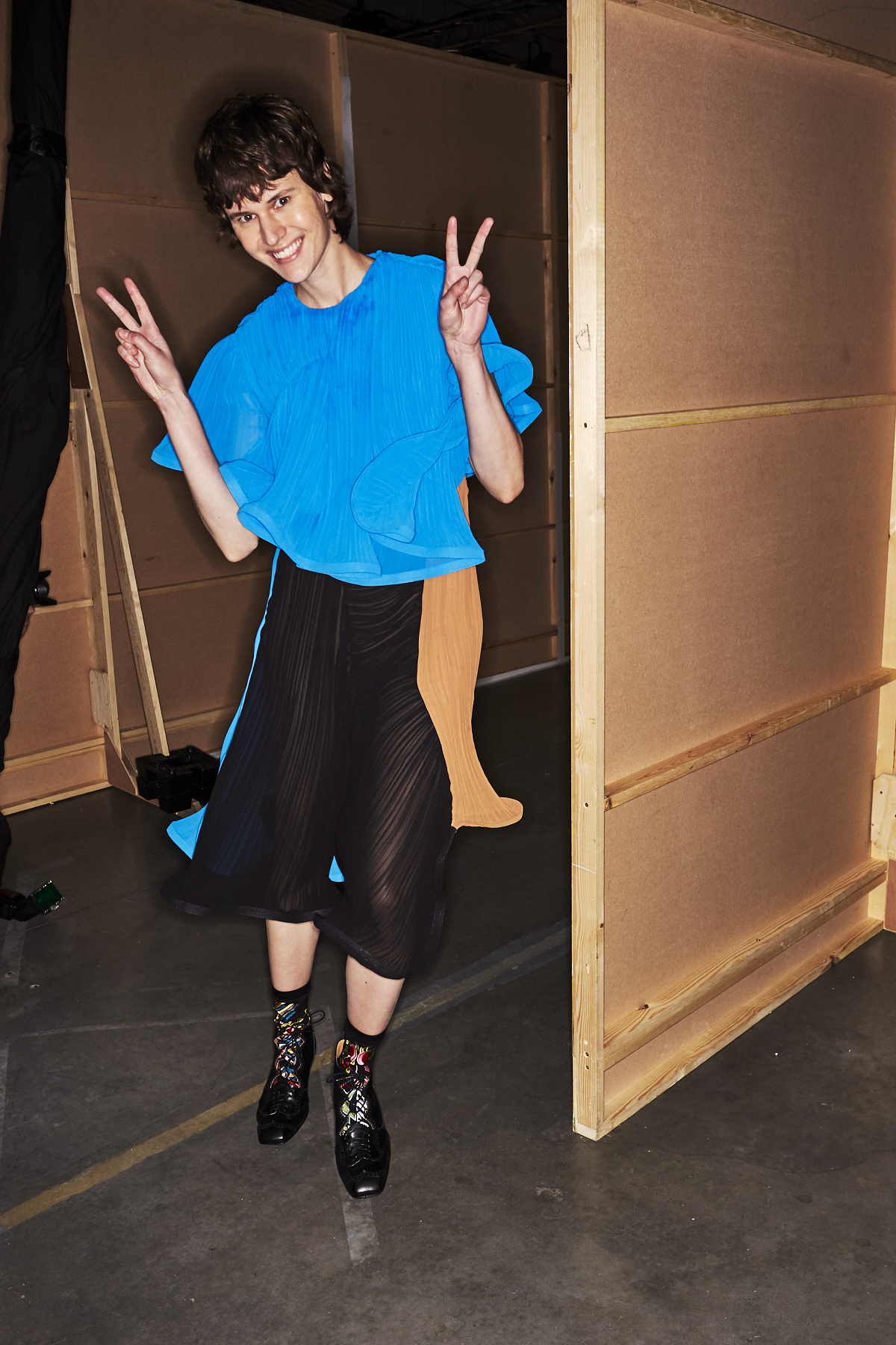 Preen by Thornton Bregazzi SS20 Fashion Show London Backstage