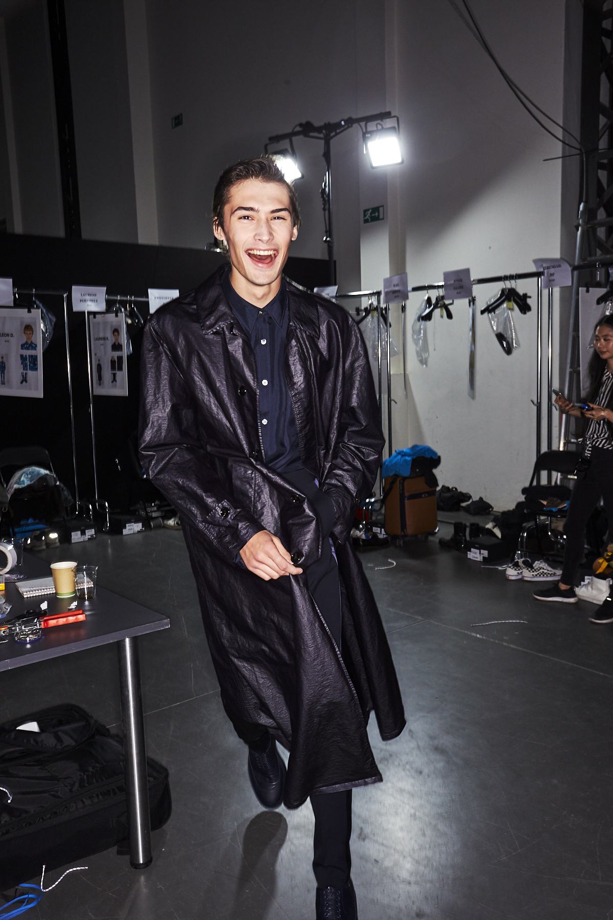 Boss SS20 Fashion Show Milan Backstage