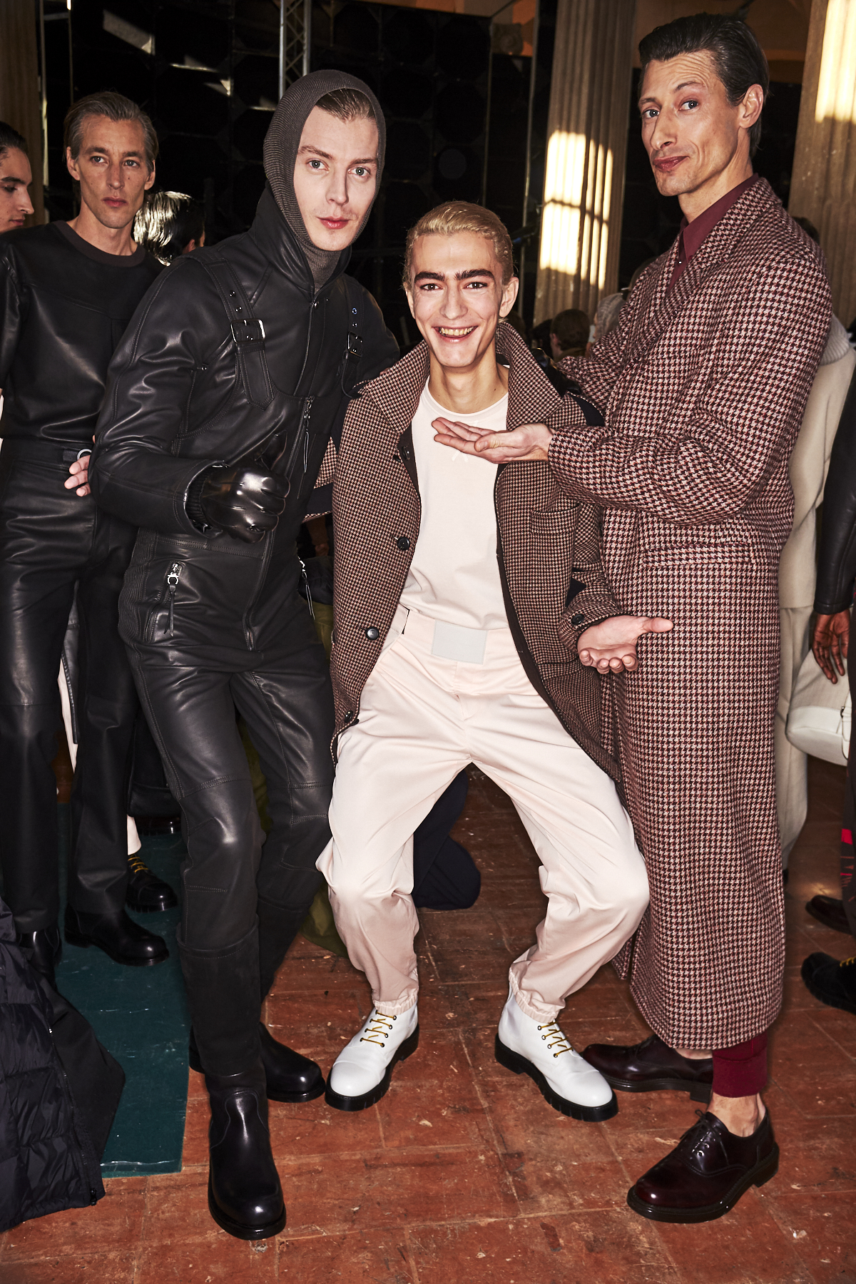 Salvatore Ferragamo AW2021 Men Fashion Show Milan Backstage