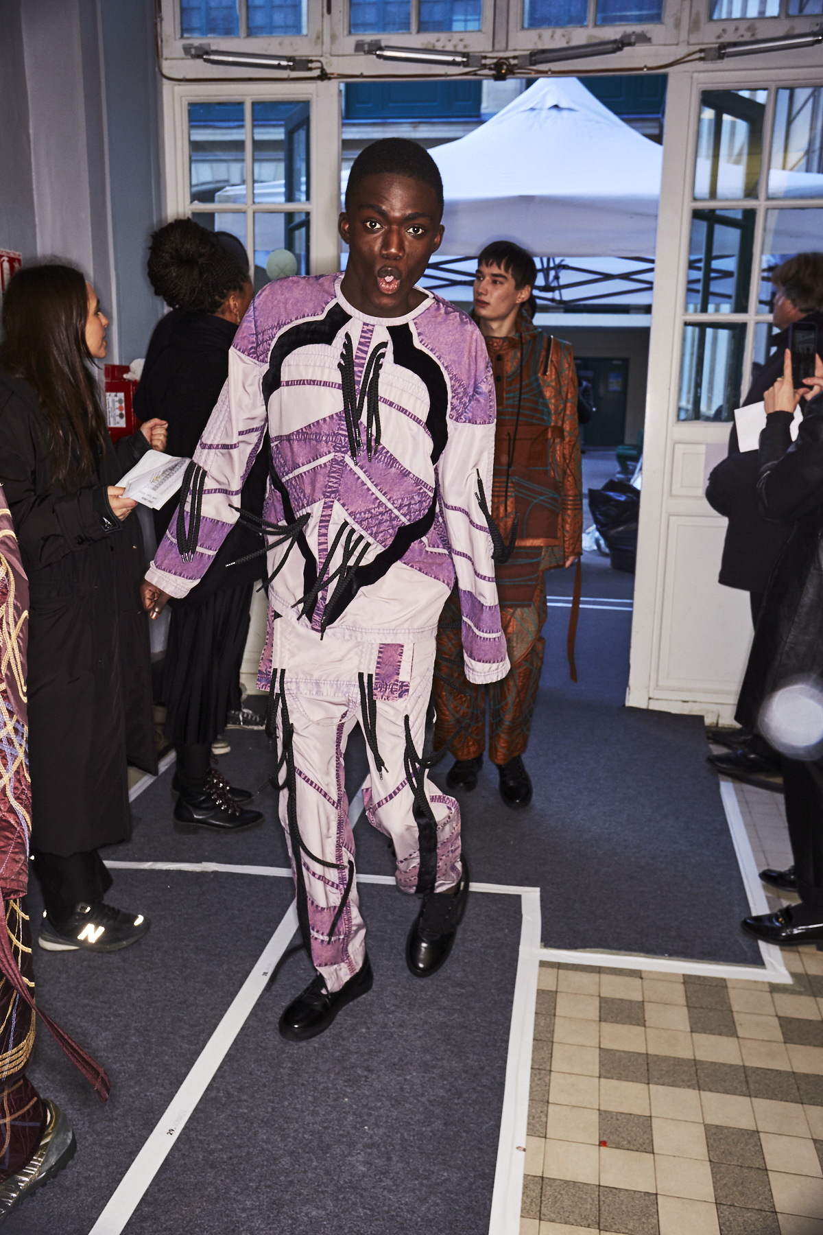 Craig Green AW2021 Men Fashion Show Paris Backstage