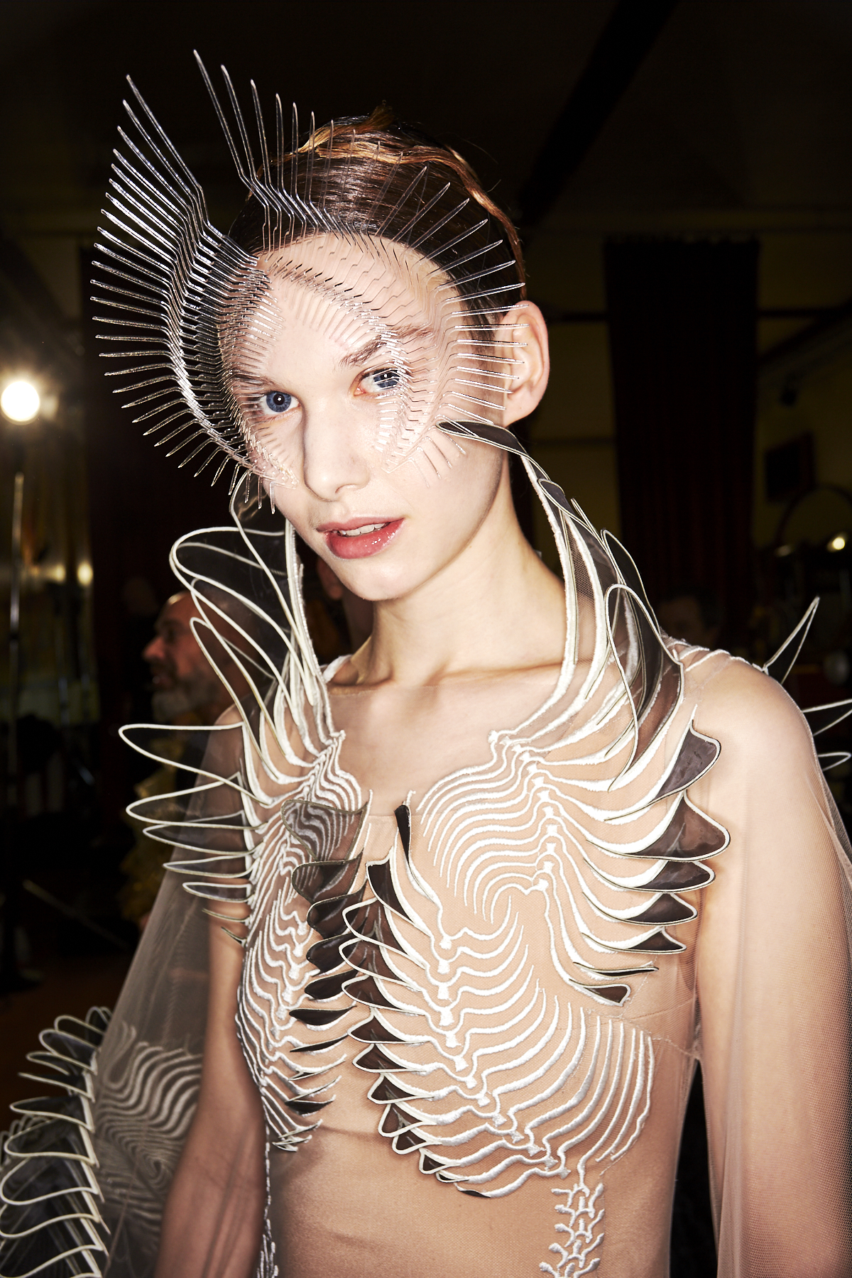 Iris Van Herpen SS20 Haute Couture Fashion Show Paris Backstage