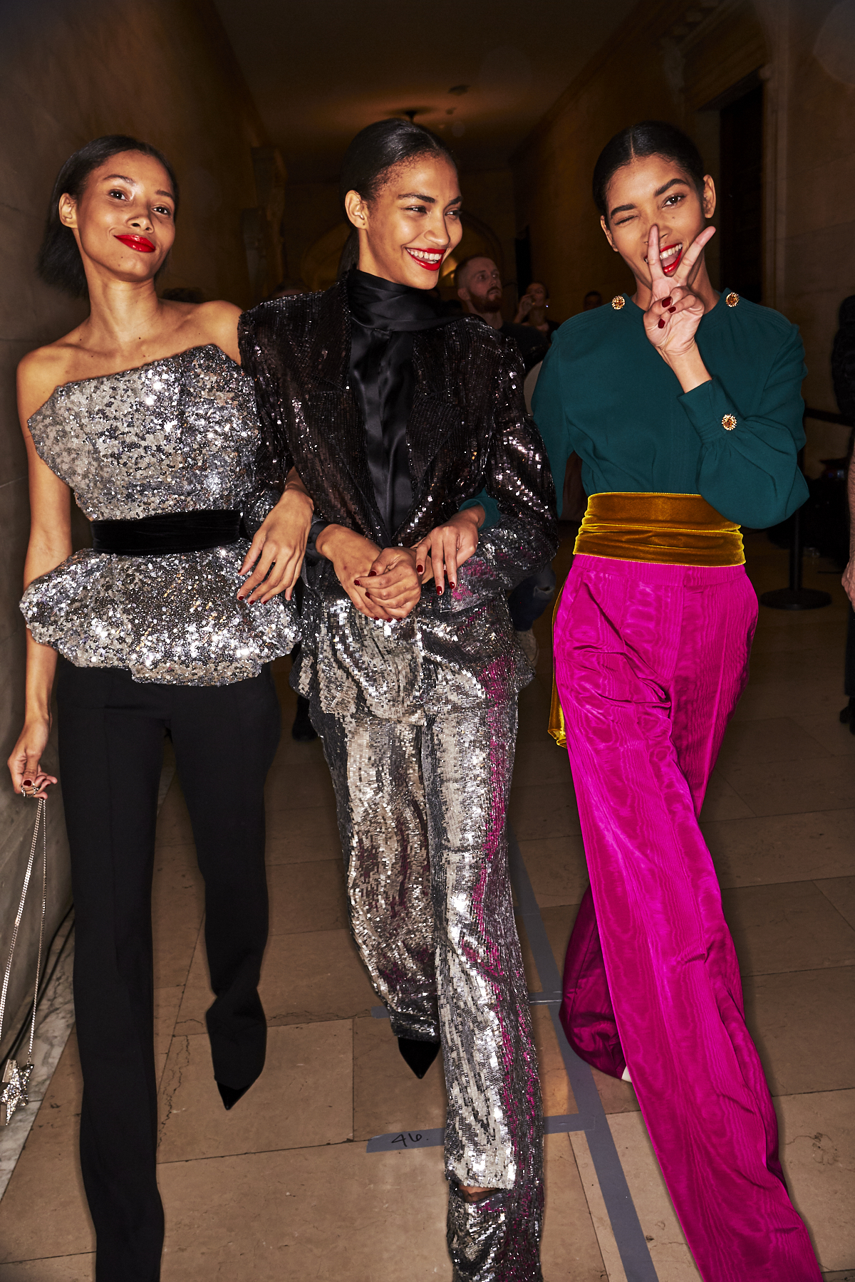 Oscar De La Renta AW2021 Fashion Show New York Backstage