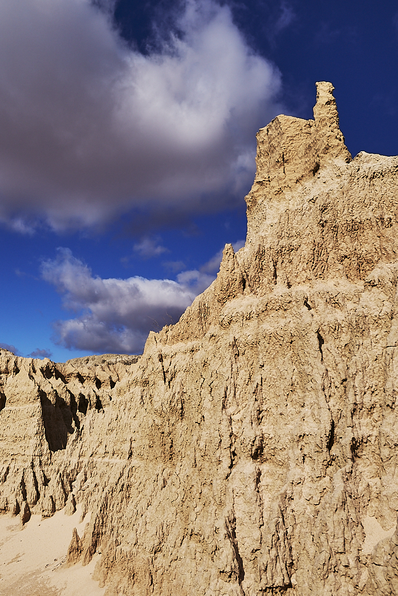 Lake Mungo NSW, near the border with South Australia