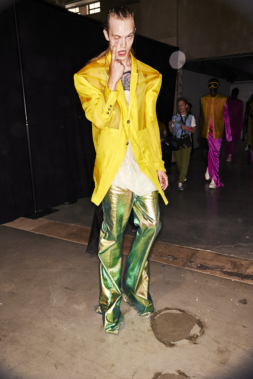 Rick Owens SS23 Men Fashion Show Paris Backstage