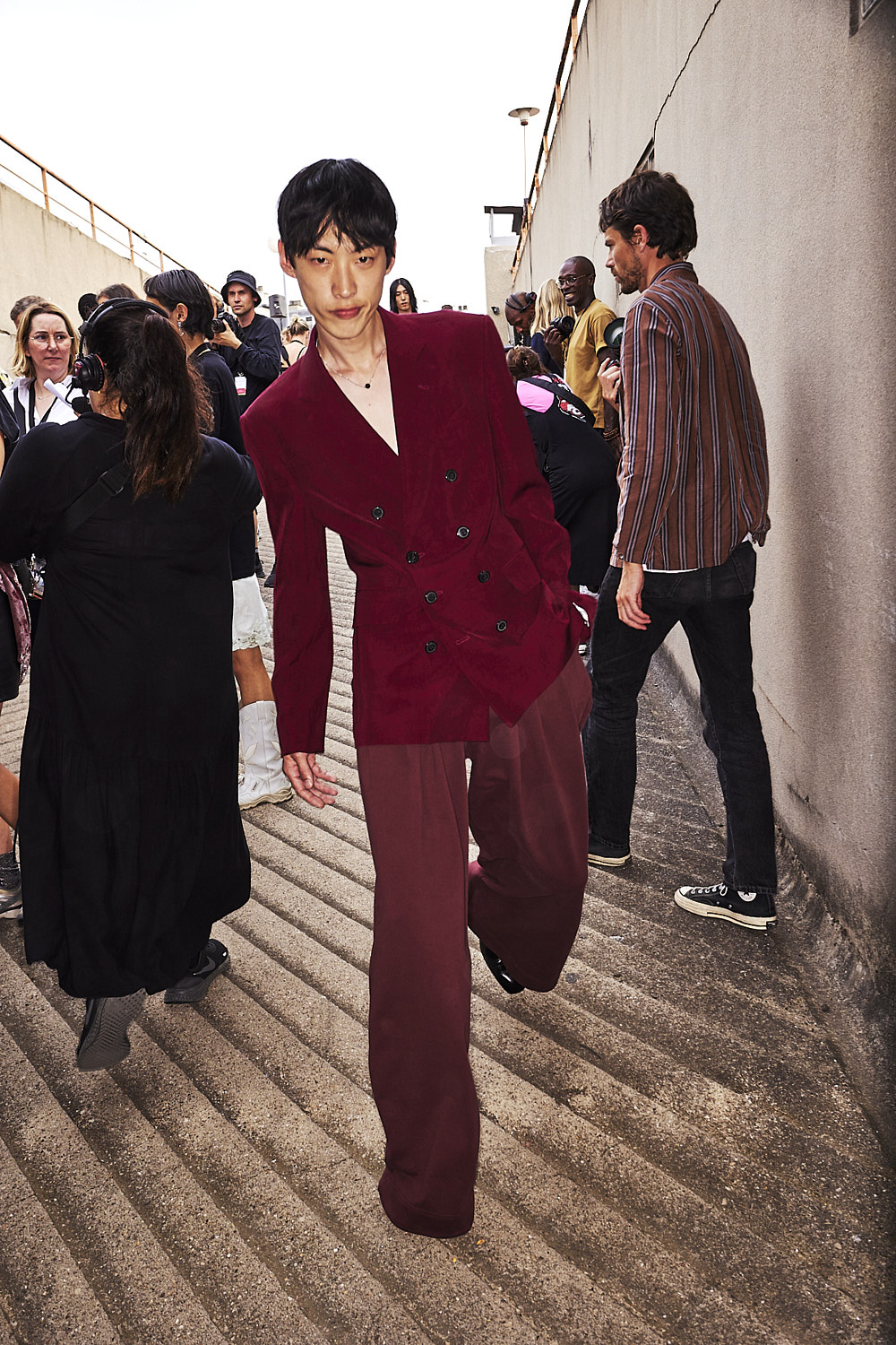 Dries Van Noten SS23 Men Fashion Show Paris Backstage