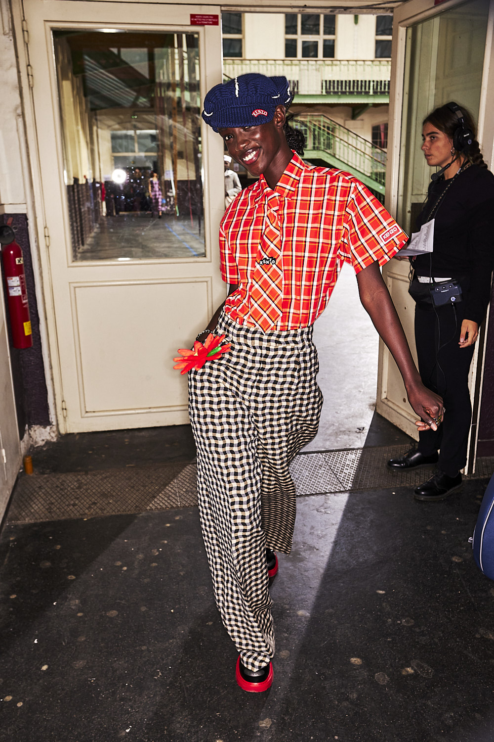 Kenzo SS23 Fashion Show Paris Backstage