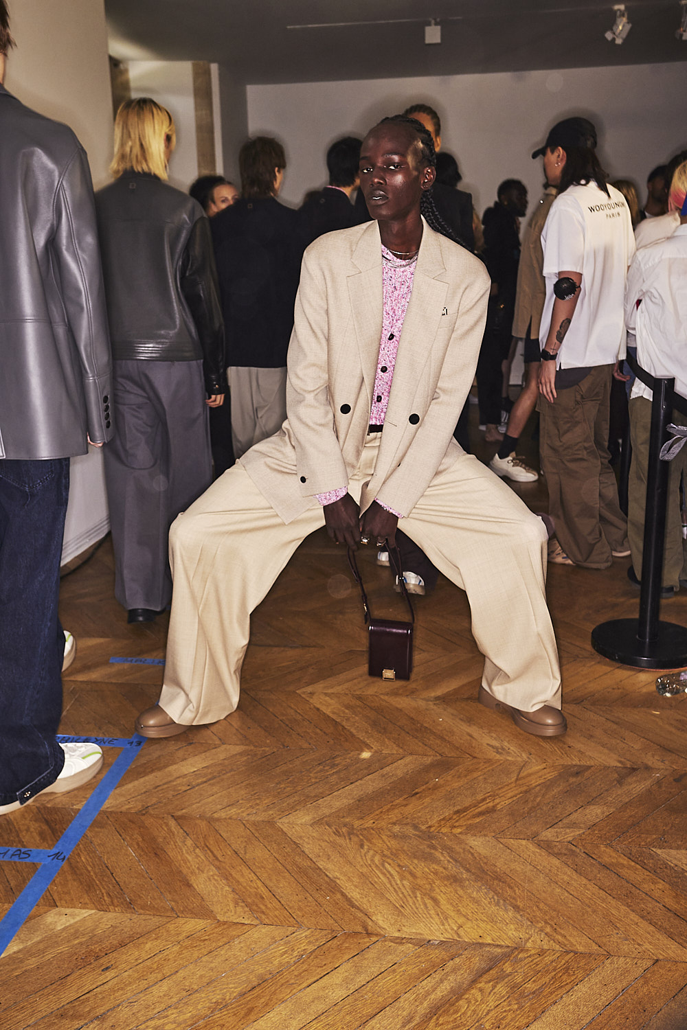 Wooyoungmi SS23 Men Fashion show Paris Backstage