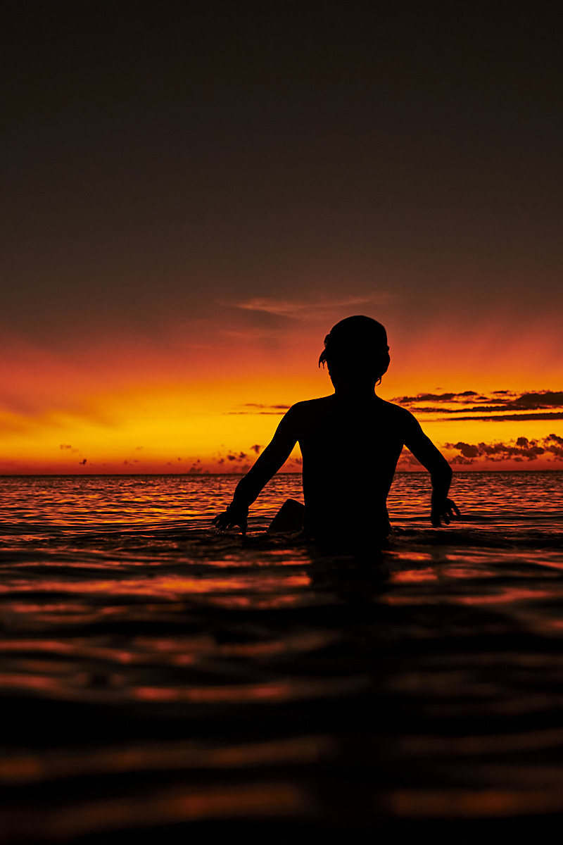 Natandola Fiji sunset at Intercontinental Resort