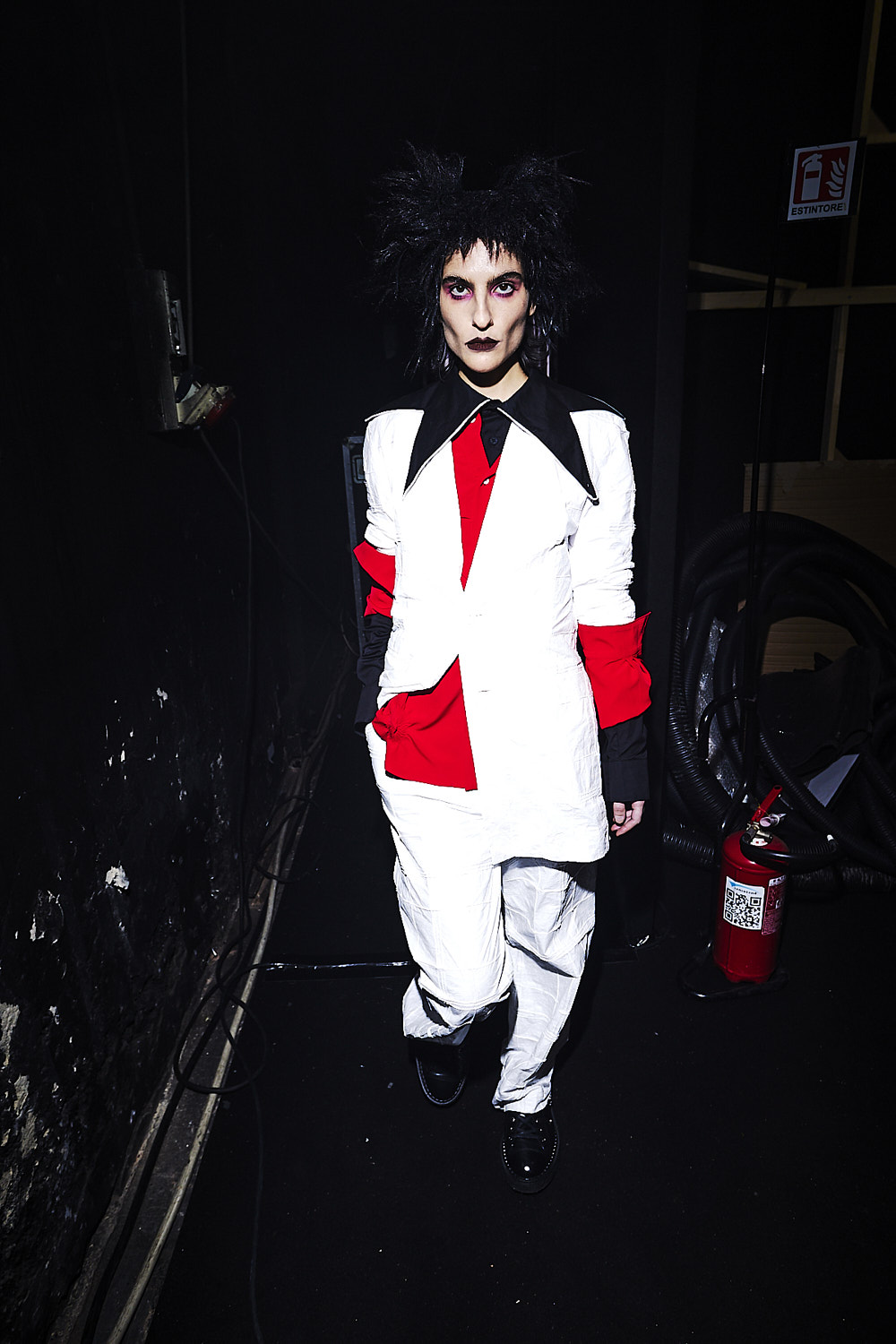 Charles Jeffrey Loverboy AW2324 Fashion Show Milan Backstage