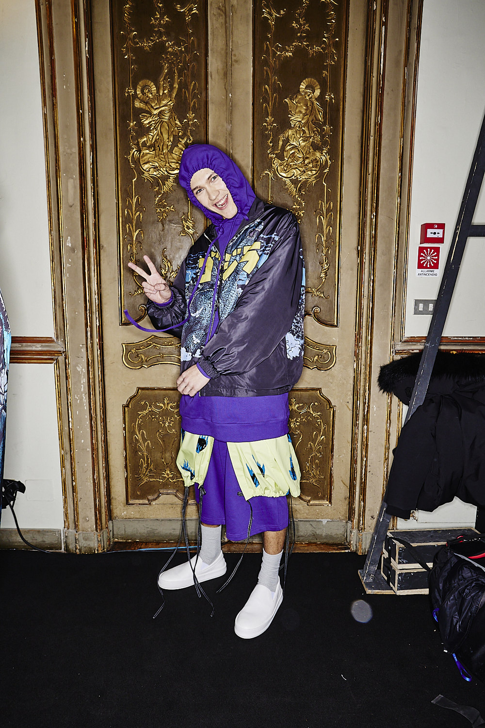 Druv Kapoor AW2324 Fashion Show Milan Backstage