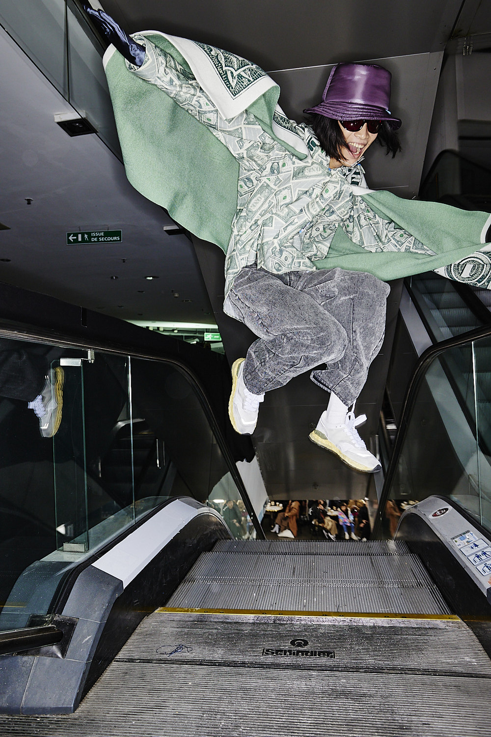 Maison Mihara Yasuhiro AW2324 Fashion Show Paris Backstage