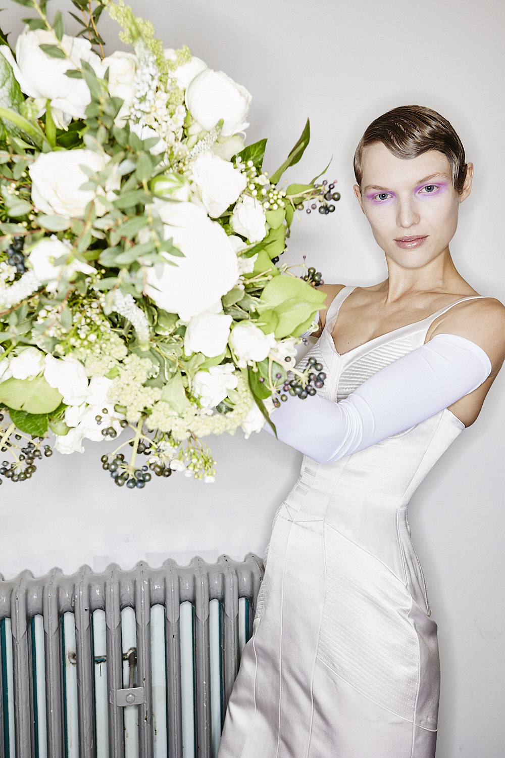 Richard Quinn AW23 London Fashion Show Backstage