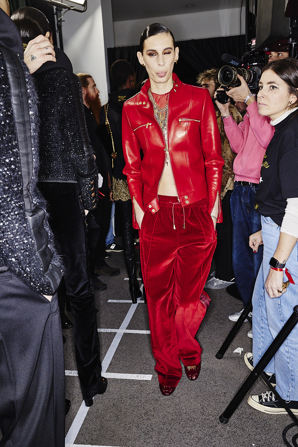 Palm Angels AW23 Fashion Show Paris Backstage