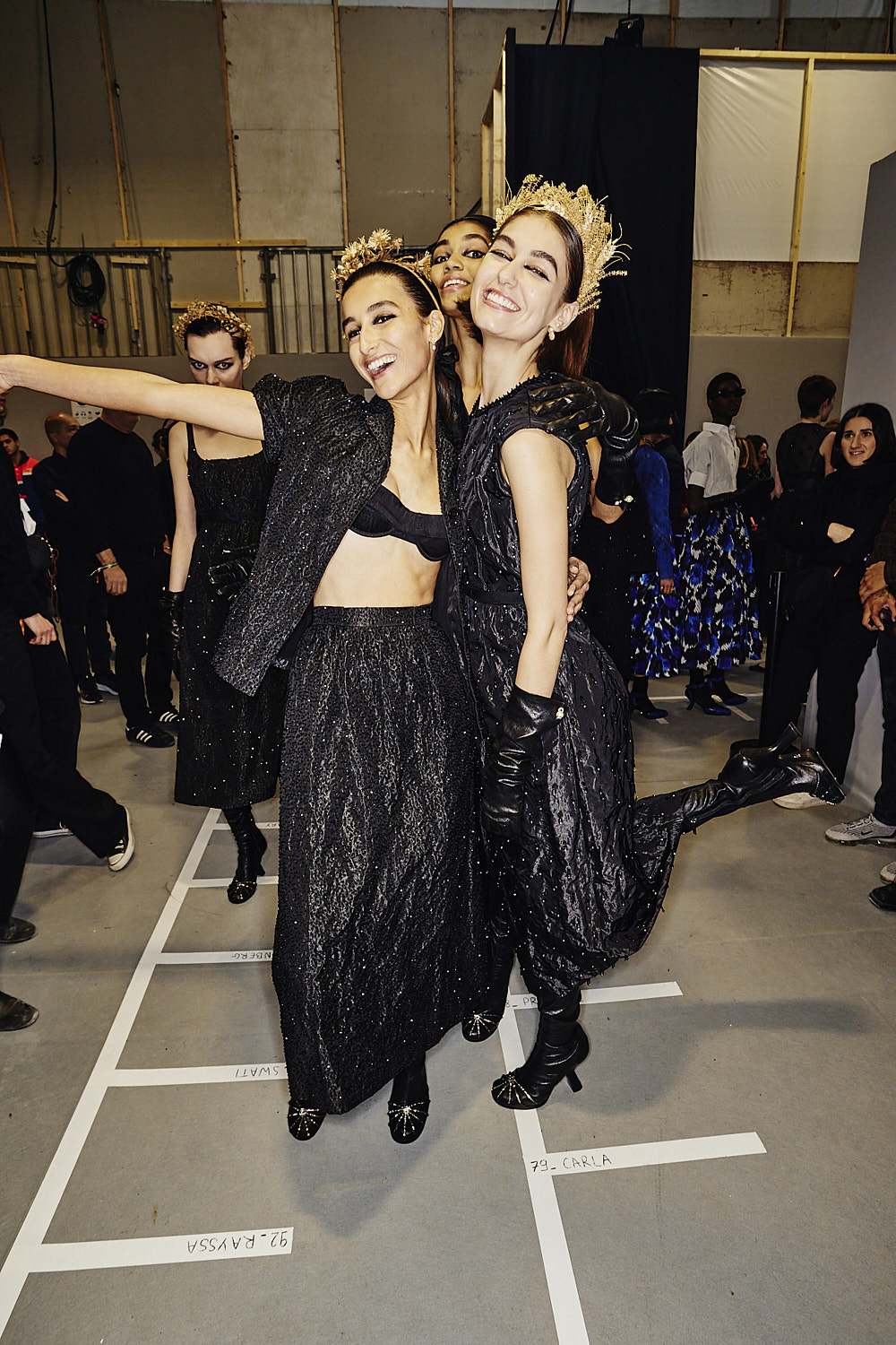 Dior AW23 Paris Fashion Show Backstage