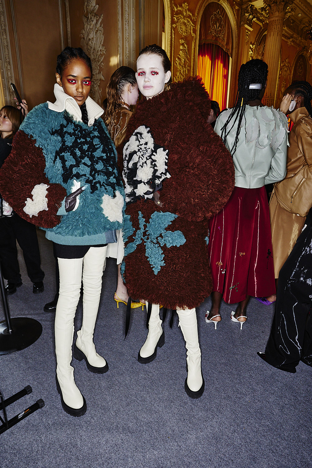 Undercover AW23 Fashion Show Paris Backstage