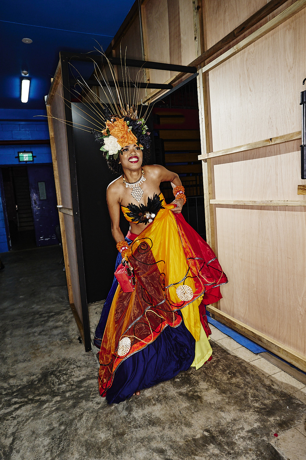 Jyoti Shandil Resort 23 Fashion Show Backstage Suva, Fiji