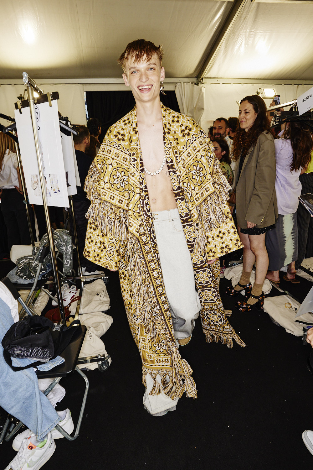 Etro SS24 Men Fashion Show Milan Backstage