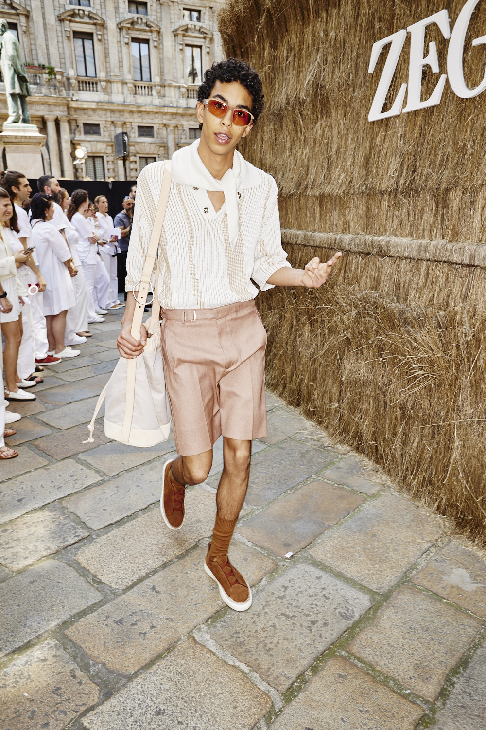 Zegna SS24 Men Fashion Show Milan Backstage