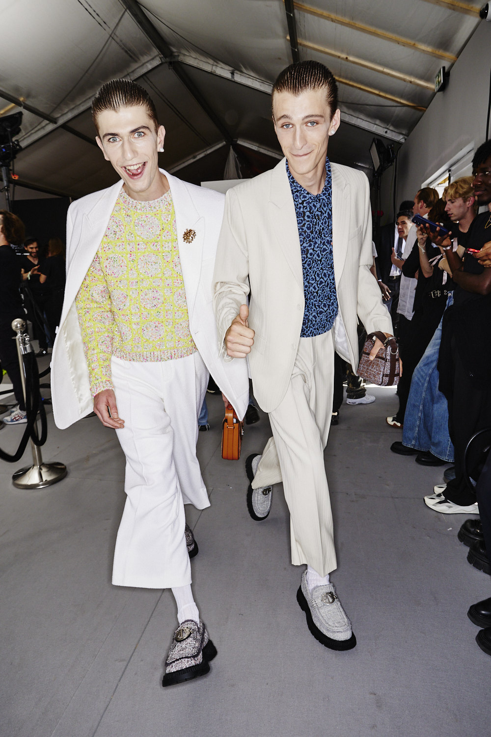 Dior Homme SS24 Fashion Show by Kim Jones Backstage Paris