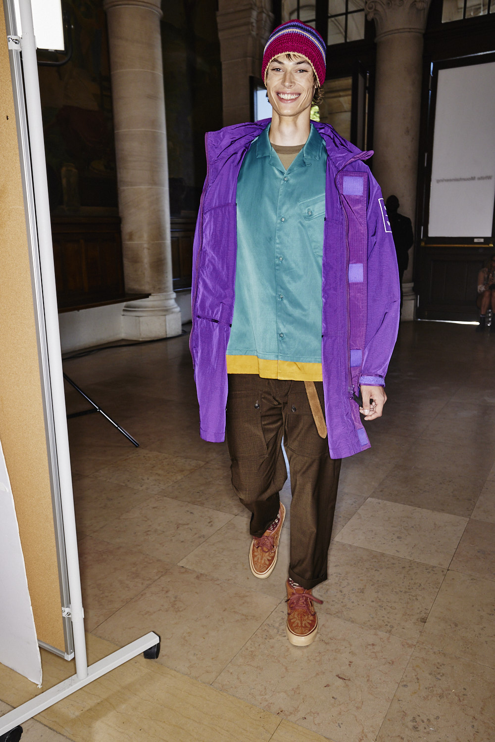 White Mountaineering SS24 Men Fashion Show Paris Backstage