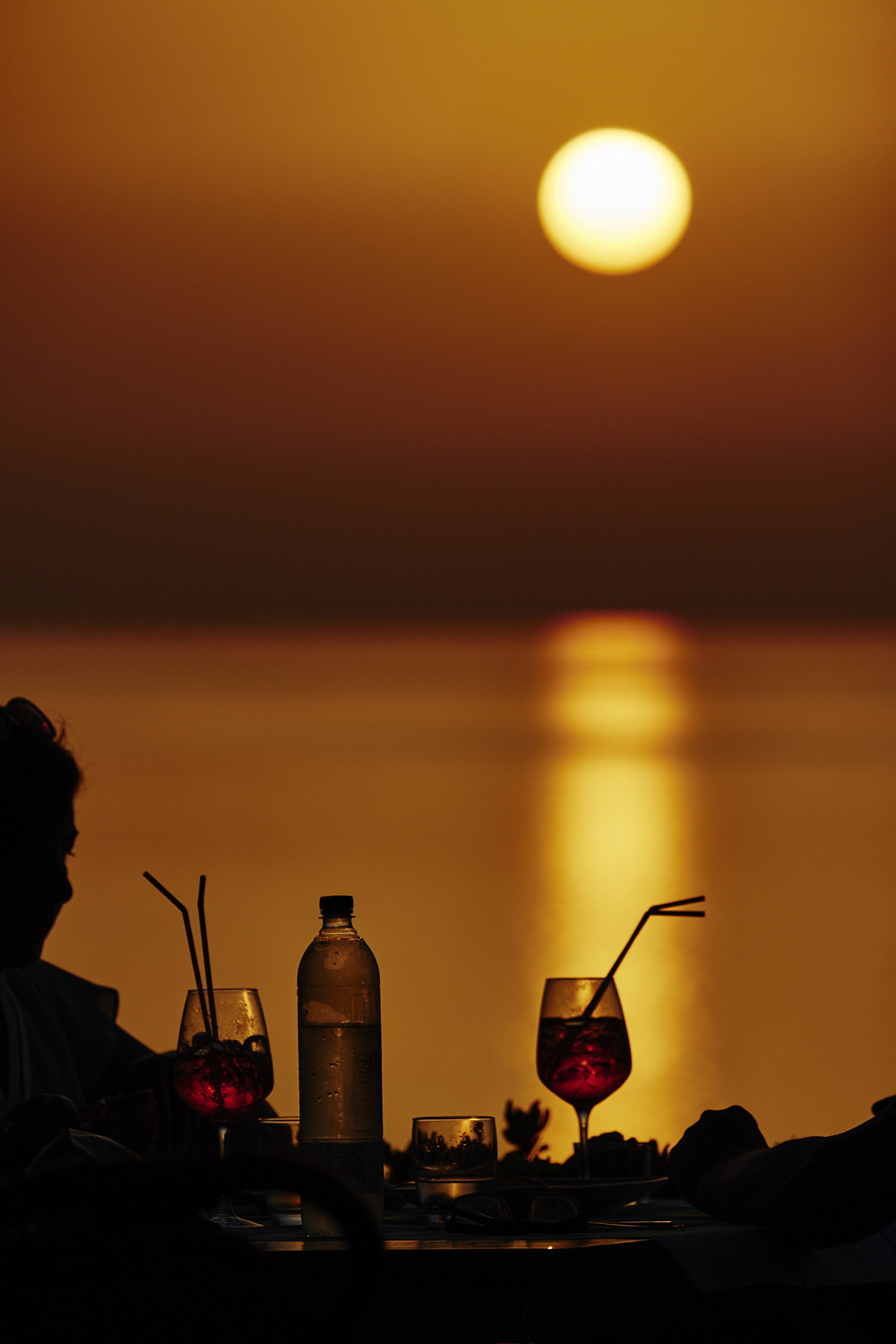 Tropea, Italy and her two sunsets