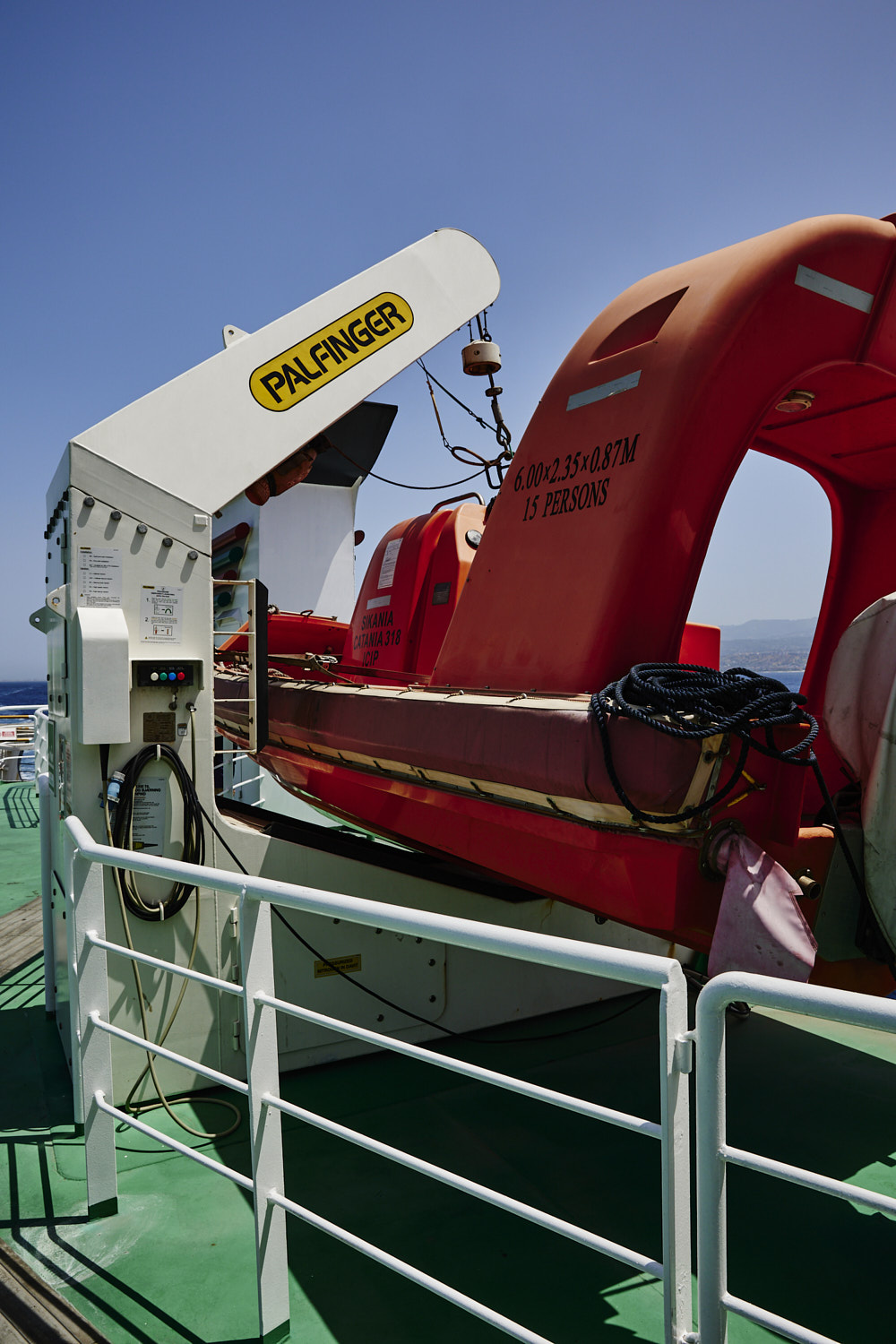 Ferry ride to Sicily