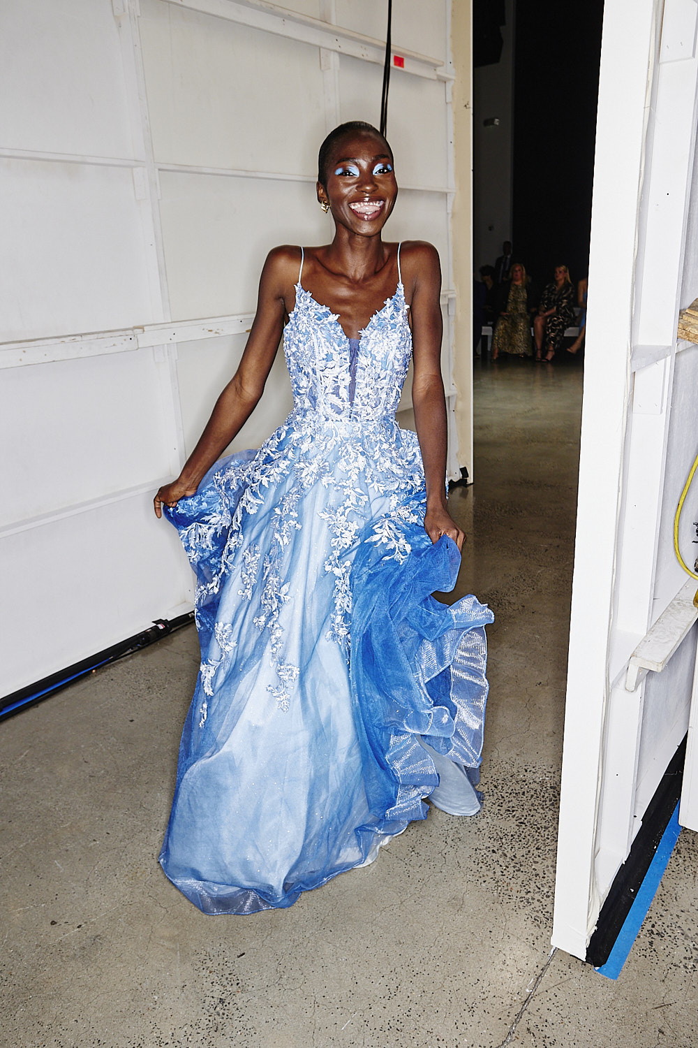 Tiffany Brown SS24 Fashion Show New York Backstage