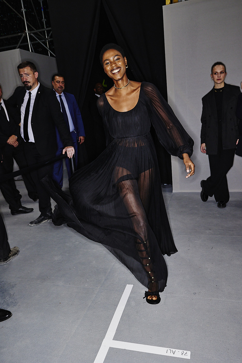 Dior SS24 Fashion Show Paris Backstage