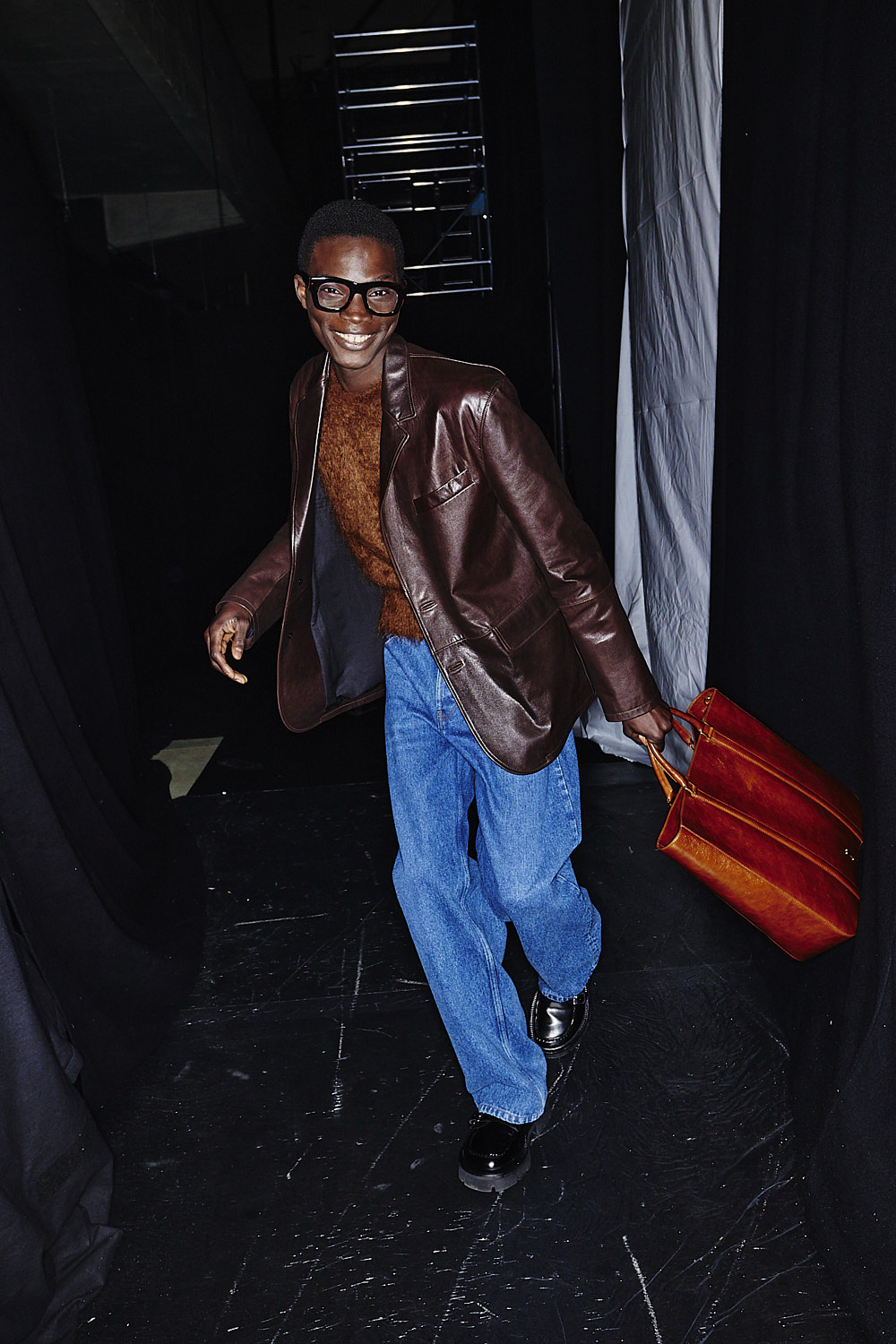 AMI- Alexandre Mattiussi AW2425 Fashion Show Paris Backstage