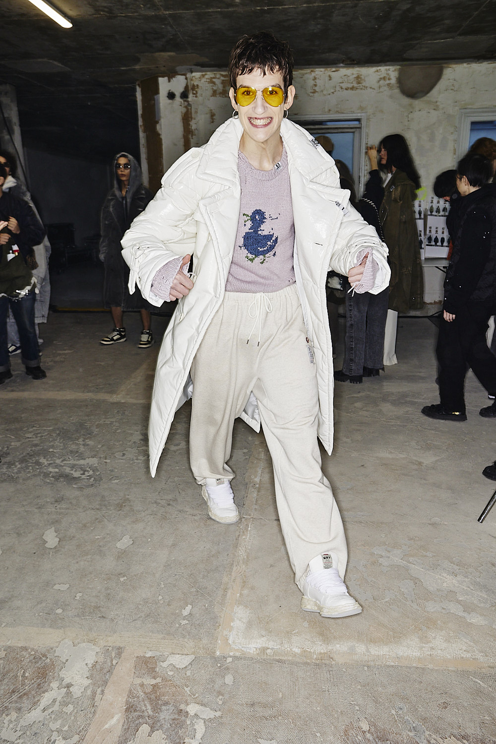 Maison Mihara Yasuhiro AW2425 Fashion Show Paris Backstage