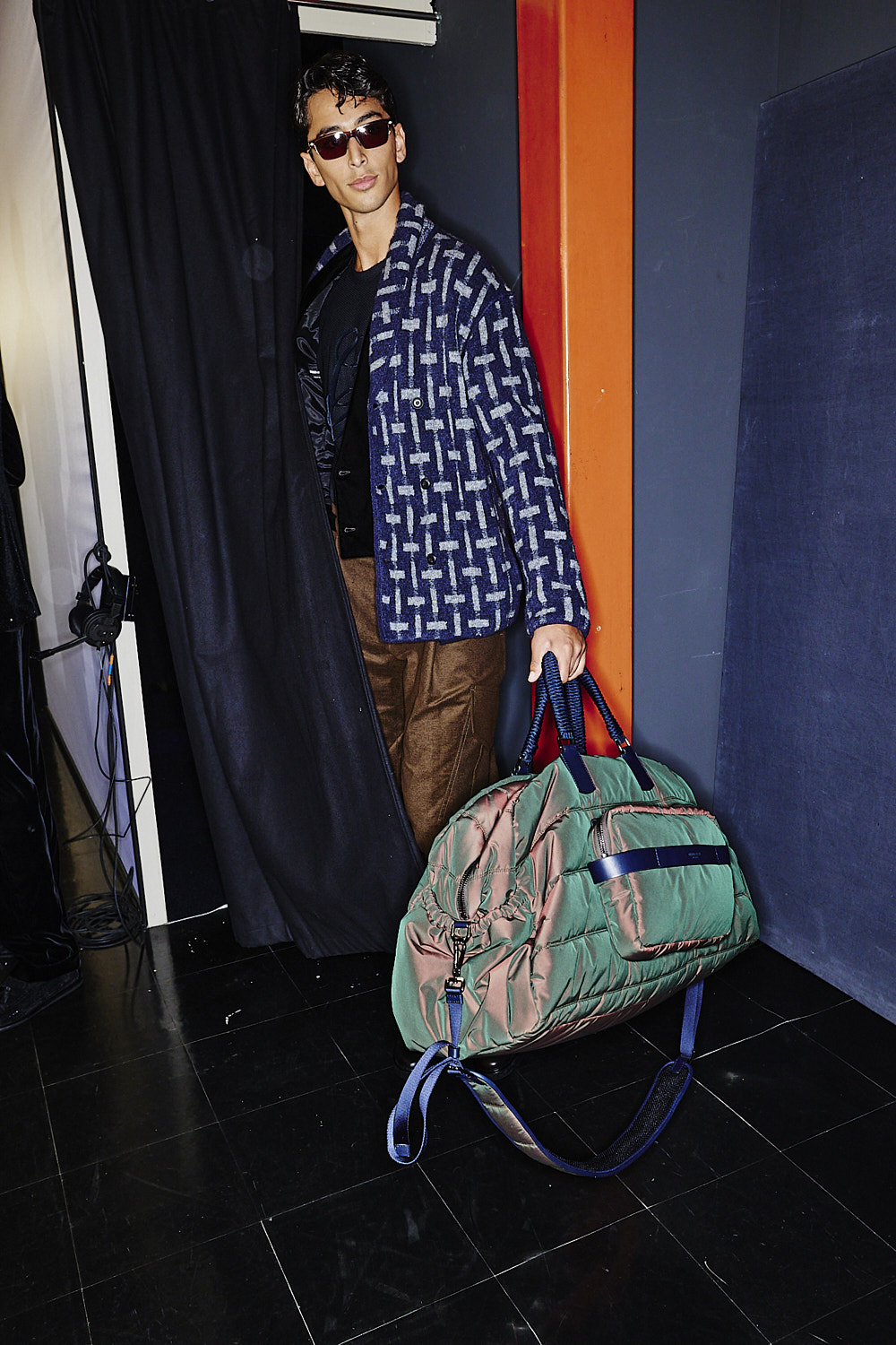 Giorgio Armani AW2425 Men Fashion Show Milan Backstage