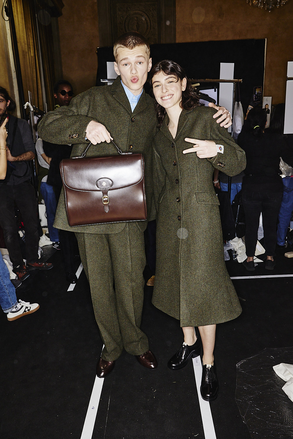 Bally by Simone Bellotti AW2425 Fashion Show Milan Backstage