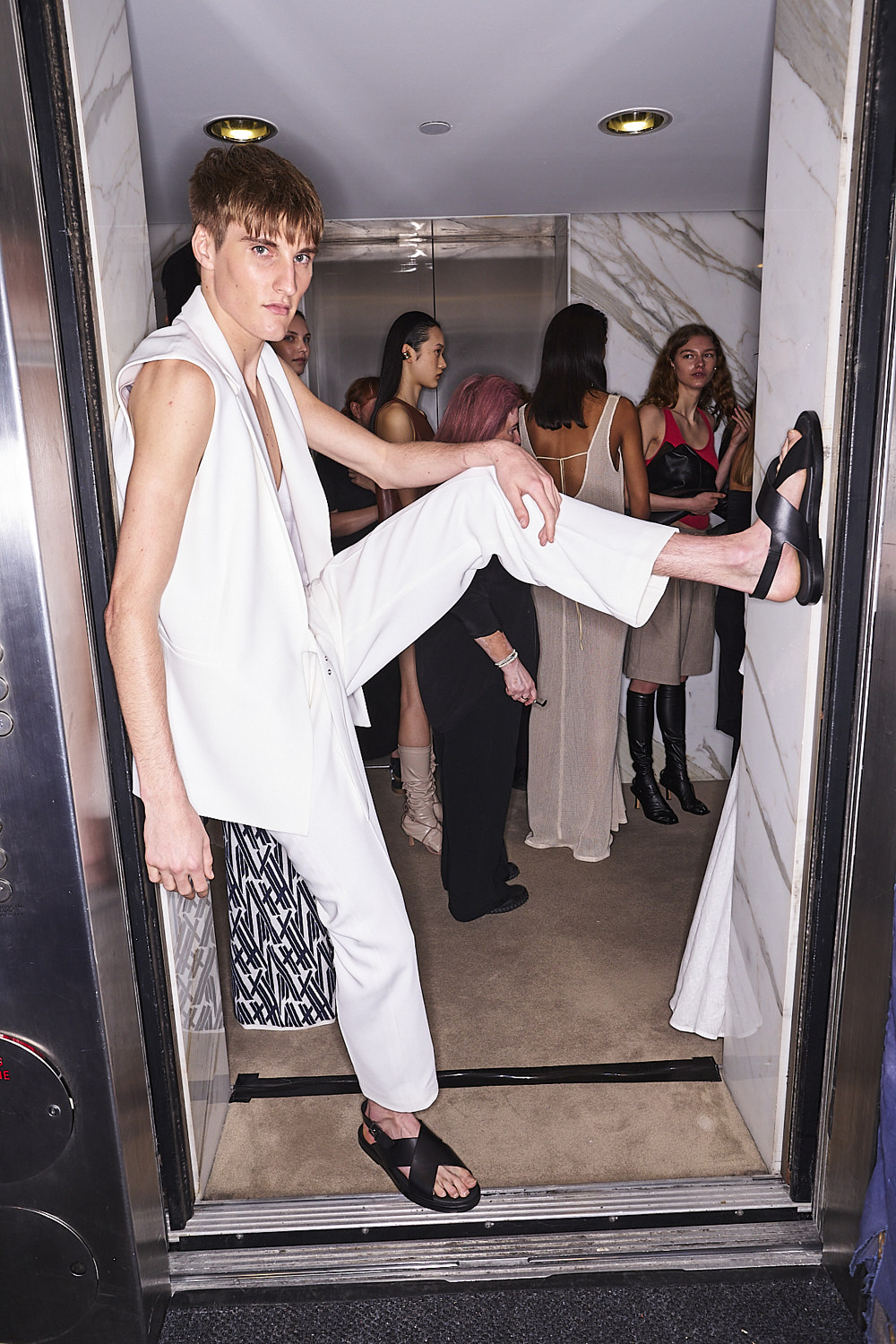 Viktoria & Woods Resort 24 Fashion Show Sydney Backstage