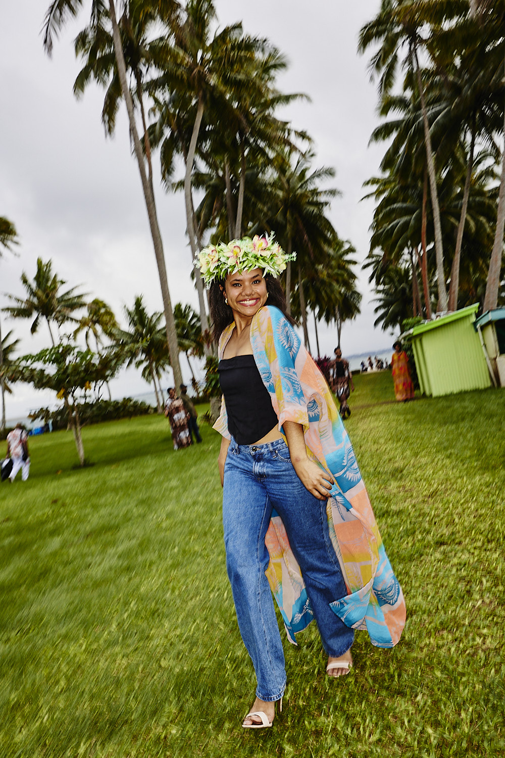 Niurua Creative by Sunia Tubuna Resort 24 Fashion Show Backstage at Nukulau Island, Suva, Fiji