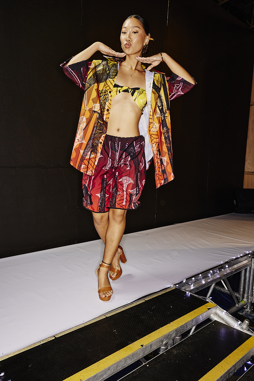 Litimai Qoroniyasi Resort Wear 24 Fashion Show Suva Fiji Backstage