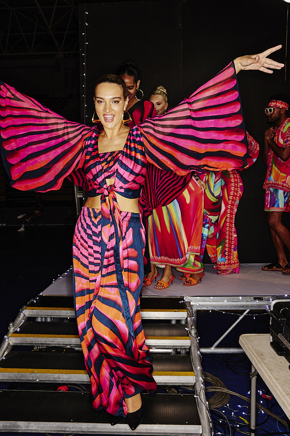 Tracey Ann Farrington Luxe Resort 24 Fashion Show Backstage Suva, Fiji