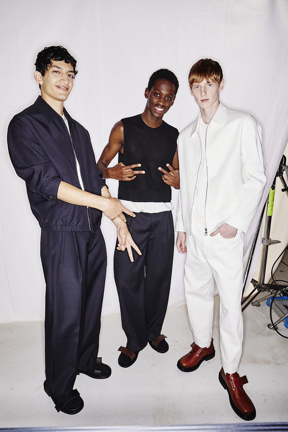 Neil Barrett SS25 Men Fashion Show Milan Backstage