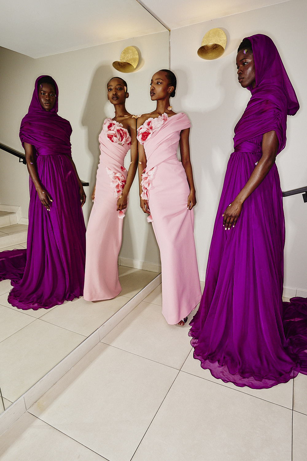 Giambattista Valli AW24 Haute Couture Fashion Show Paris Backstage