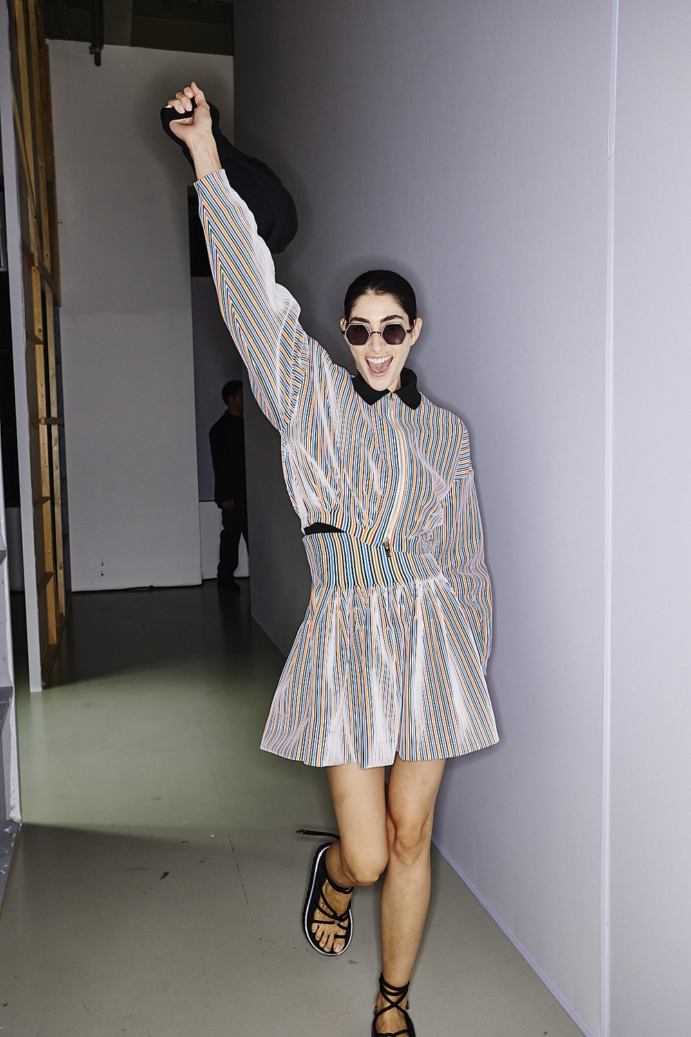 CFCL SS25 Fashion Show Paris Backstage