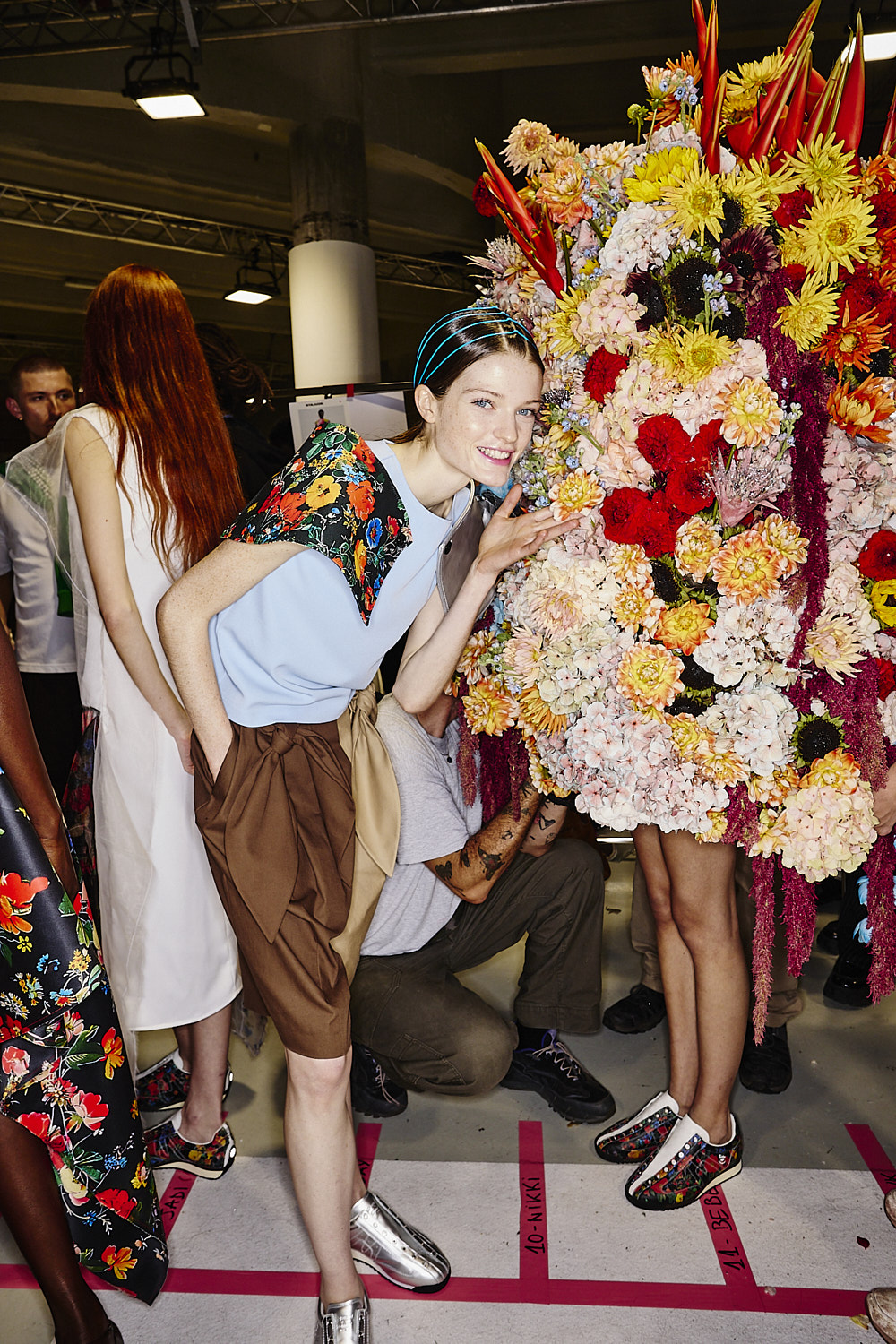 Zomer SS25 Fashion Show Paris Backstage